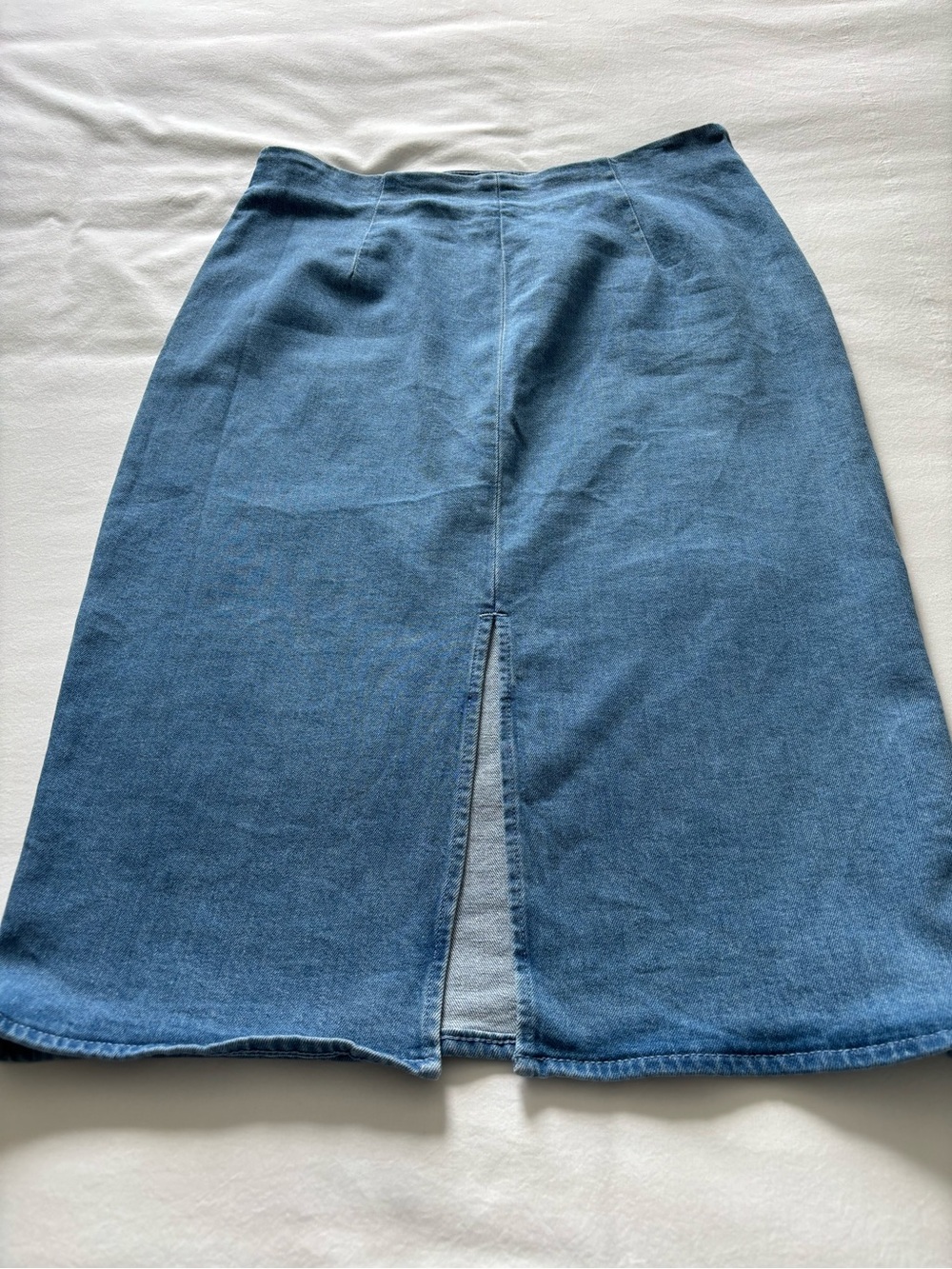 NWOT! J.Crew Denim Pencil Skirt